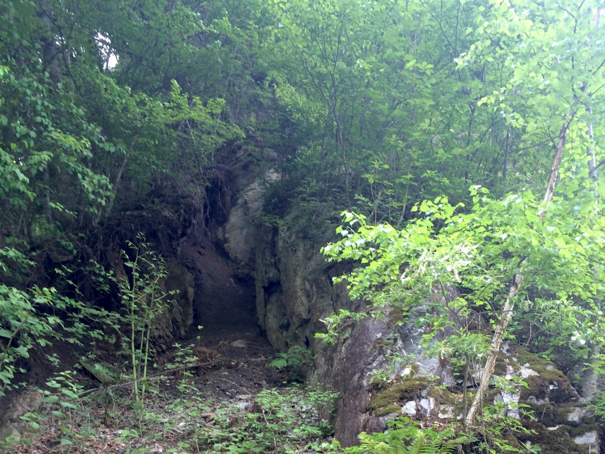 山奥の行き止まり